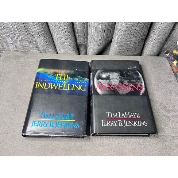 Left Behind Series Lot LaHaye Jenkins HB DJ Books Indwelling Rapture Assassins - Picture 12 of 16